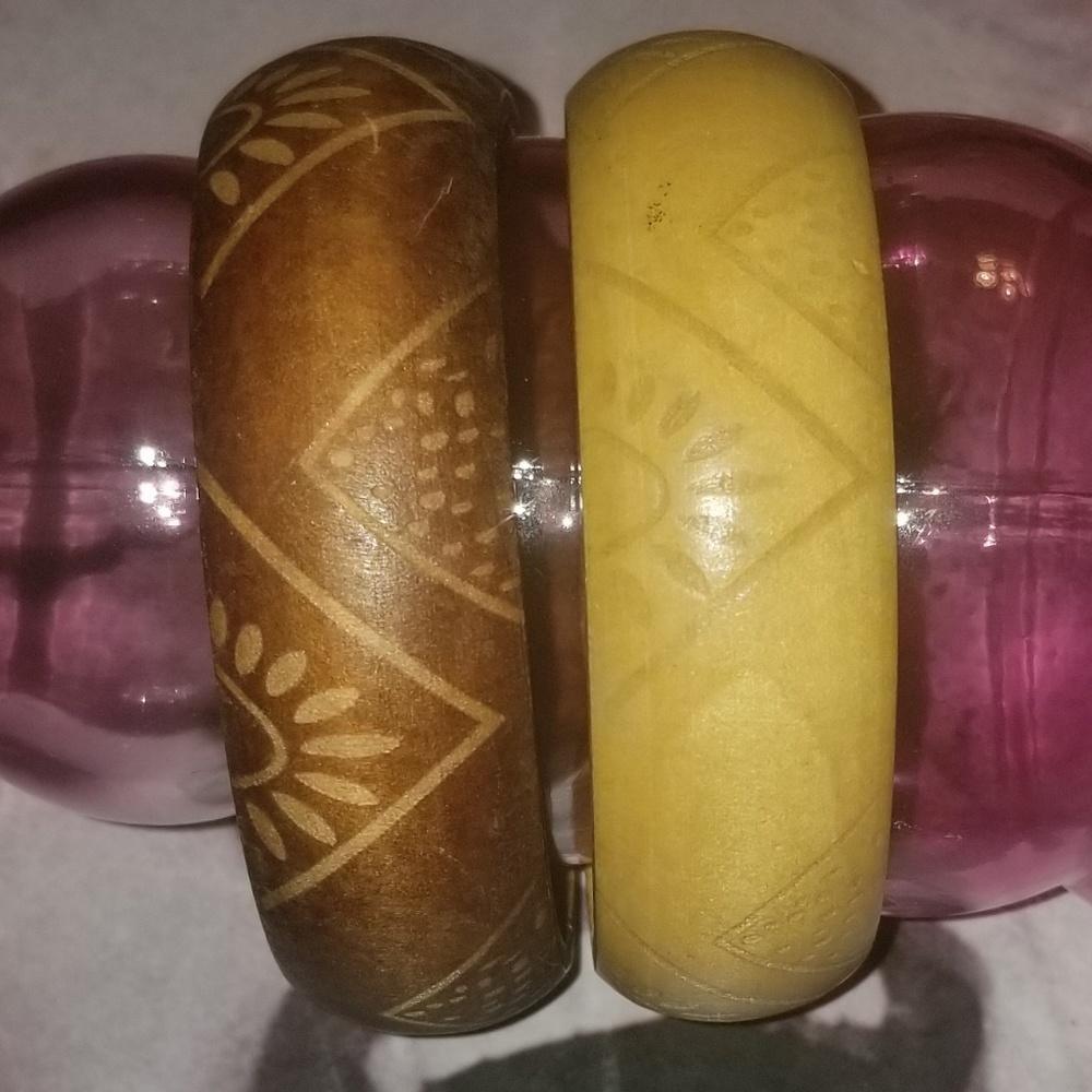 Wooden Bangles - Picture 2 of 2